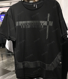 市场上装-T恤-（实拍）休闲男装t恤