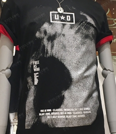 市场上装-T恤-（实拍）休闲男装t恤