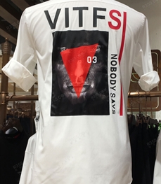 市场上装-衬衫-（实拍）休闲男装衬衫