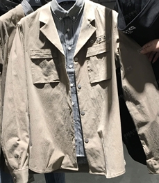 市场上装-衬衫-（实拍）时尚男装衬衫