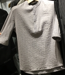 市场上装-衬衫-（实拍）时尚男装衬衫