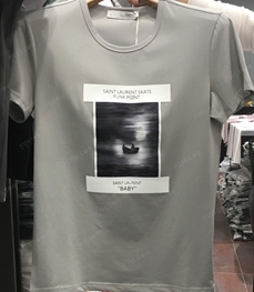 市场上装-T恤-（实拍）时尚男装t恤