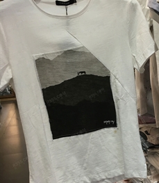 市场上装-T恤-（实拍）时尚男装t恤