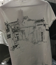 市场上装-T恤-（实拍）时尚男装t恤