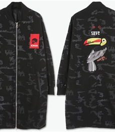 市场上装-中长外套-休闲男装中长外套