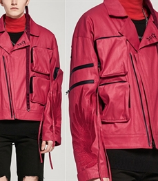 市场上装-皮衣-休闲男装皮衣