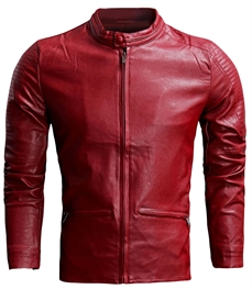 市场上装-皮衣-时尚男装皮衣