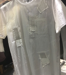 市场上装-T恤-（实拍）休闲男装t恤