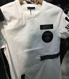 市场上装-T恤-（实拍）休闲男装t恤