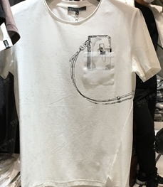 市场上装-T恤-（实拍）休闲男装t恤