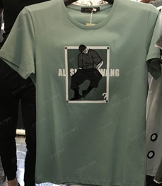 市场上装-T恤-（实拍）时尚男装t恤