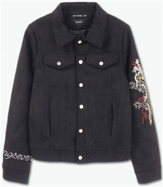 市场上装-皮衣-休闲男装皮衣