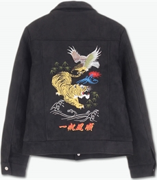 市场上装-皮衣-休闲男装皮衣