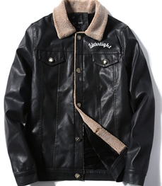 市场上装-皮衣-休闲男装皮衣