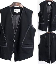 市场上装-马夹-时尚男装马甲