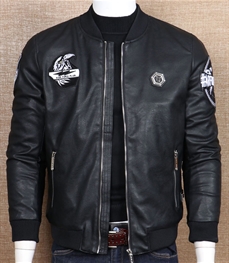 市场上装-皮衣-时尚男装皮衣
