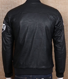 市场上装-皮衣-时尚男装皮衣