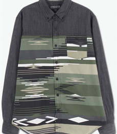 市场上装-衬衫-休闲男装衬衫