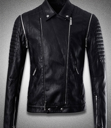 市场上装-皮衣-时尚男装皮衣