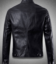 市场上装-皮衣-时尚男装皮衣