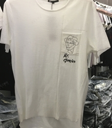 市场上装-T恤-（实拍）时尚男装t恤