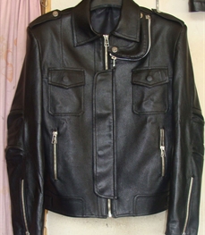 市场上装-皮衣-休闲男装皮衣