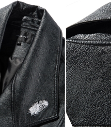 市场上装-皮衣-休闲男装皮衣