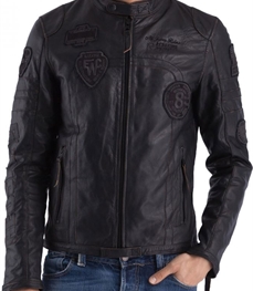 市场上装-皮衣-时尚男装皮衣