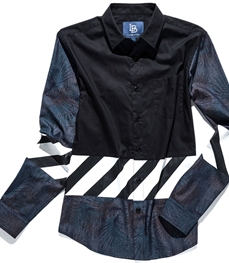 市场上装-衬衫-时尚男装衬衫