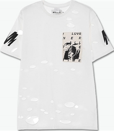 市场上装-T恤-休闲男装t恤