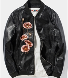 市场上装-皮衣-休闲男装皮衣