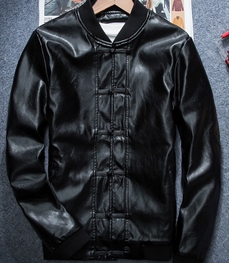 市场上装-皮衣-休闲男装皮衣
