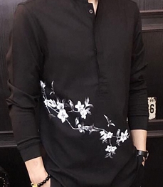 市场上装-衬衫-时尚男装衬衫