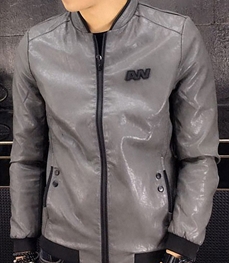 市场上装-皮衣-时尚男装皮衣