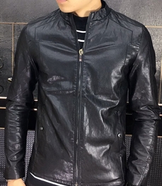 市场上装-皮衣-时尚男装皮衣
