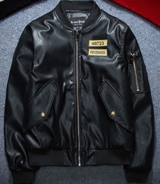 市场上装-皮衣-休闲男装皮衣