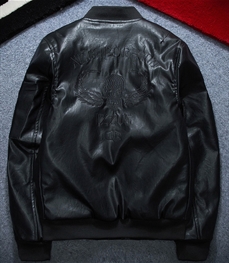 市场上装-皮衣-休闲男装皮衣