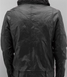 市场上装-皮衣-时尚男装皮衣