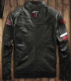 市场上装-皮衣-时尚男装皮衣