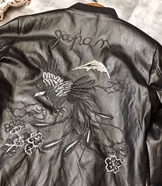 市场上装-皮衣-时尚男装皮衣