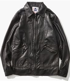 市场上装-皮衣-休闲男装皮衣