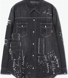 市场上装-衬衫-休闲男装衬衫