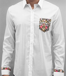 市场上装-衬衫-时尚男装衬衫