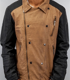 市场上装-皮衣-时尚男装皮衣