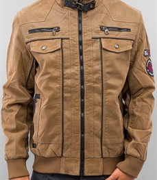 市场上装-皮衣-时尚男装皮衣