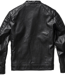 市场上装-皮衣-时尚男装皮衣