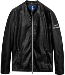 市场上装-皮衣-时尚男装皮衣