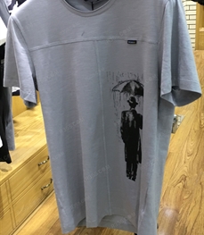 市场上装-T恤-（实拍）休闲男装t恤