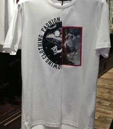 市场上装-T恤-（实拍）休闲男装t恤