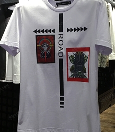 市场上装-T恤-（实拍）休闲男装t恤